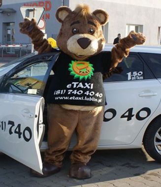 Czy kostiumy reklamowe za 7 043,83 PLN, to stroje reklamowe tanio? Miś