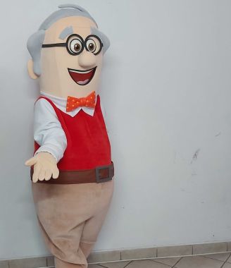 Kostiumy reklamowe Elabika, jako dobre okazje w maju! Dziadek 