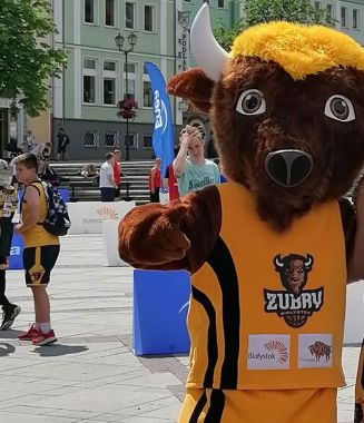 W 2020 stało się bardzo wiele, jeśli chodzi o stroje reklamowe maskotki Elabika. Żubr 