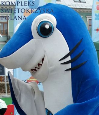 Zanurz się w świat morskich przygód z niebieskim rekinem marki Elabika