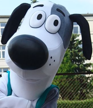 Strój a’la pies jako dobra sposobność na przytoczenie stosownego cytatu