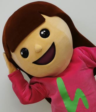 Dziewczyna w różowych butach strój reklamowy, jako inspiracja