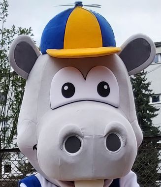 Twoja marka w centrum uwagi! Stroje maskotki dla dorosłych hipopotam!