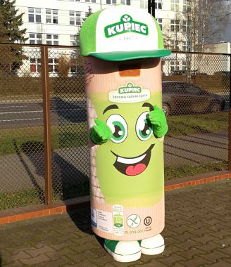 Na dylemat zjeść ciastko i mieć ciastko, stroje reklamowe. Wafel.