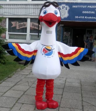 Stroje reklamowe na zamówienie, czyli Bocian Aeroklub Leszczyński