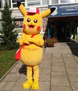 Elabika stroje reklamowe szycie, czyli Pokemon Pikachu Profi Credit