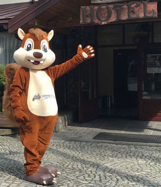 Nie czytaj tego, jeśli nie chcesz zamówić! Wyjątkowe stroje reklamowe Elabika! Wiewiórka.