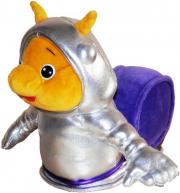 Elabika advertising mascots  Snail Measure Space Mission Convention Kinder Surprise
