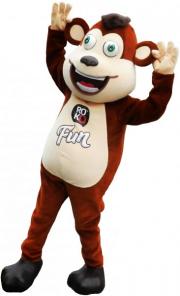 Elabika mascot coastumes Monkey ROKO Zbyszko