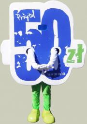 Elabika mascot costumes Hold PLN 50 Retail Park Arena in Gliwice