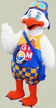 Elabika stroje reklamowe maskotki Gołąb GKM
