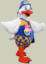 Elabika stroje reklamowe maskotki Gołąb GKM