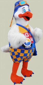 Elabika stroje reklamowe maskotki Gołąb GKM