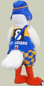 Elabika stroje reklamowe maskotki Gołąb GKM