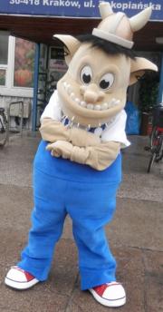 Elabika mascot costumes Troll Einar