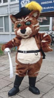 Stroje mascot costumes Cat in Boots
