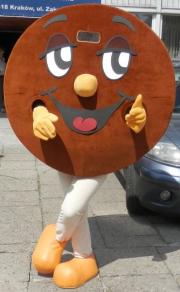 Elabika walking mascot costumes producer Cookies The Original