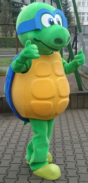 Elabika maskotki reklamowe z logo Żółw Bartuś Energylandia