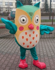 Elabika chodzące maskotki producent na zlecenie Sowa Zaczytani.org