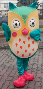 Elabika chodzące maskotki producent Sowa Zaczytani.org
