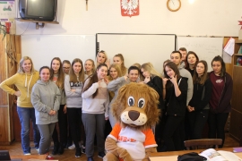 Elabika stroje reklamowe cena maskotki Lew Meritum