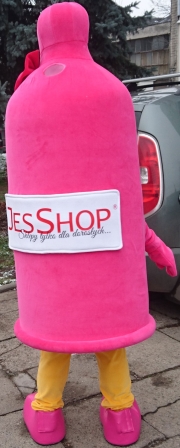 Elabika żywa maskotka Prezerwatywa Jes Shop