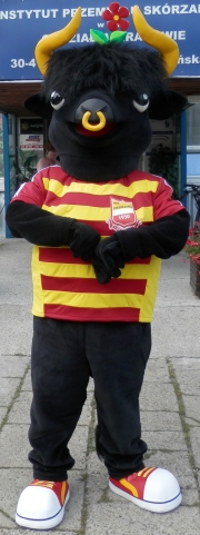 Elabika mascot costumes club Aurochs Chojniczanka Chojnice