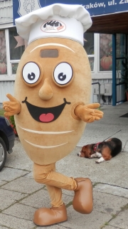 Elabika the best event mascot costumes Bread Gmina Jawor