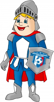 Elabika mascot kostiumy reklamowe Rycerz Akademia Piłkarska Sulechów - projekt