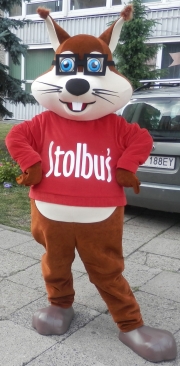 Elabika advertising costumes producer Squirrel Stolbuś Stolbud Włoszczowa