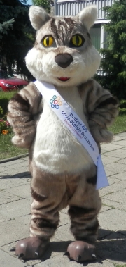 Elabika kostiumy reklamowe z logo na zamówienie Żbik Pruszków