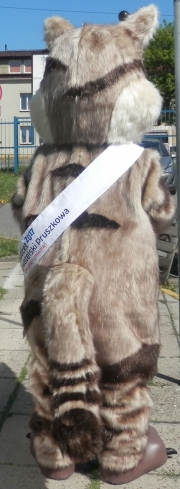 Elabika stroje pluszowe z logo na zamówienie Żbik Pruszków