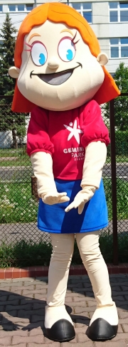 Elabika plush costume for adults Daughter Zosia of Gemińscy Family