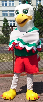 Elabika oryginalne kostiumy mascot Kraków Orzeł Korsze