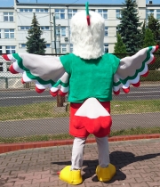 Elabika oryginalne pluszowe stroje dla dorosłych Kraków Orzeł Korsze