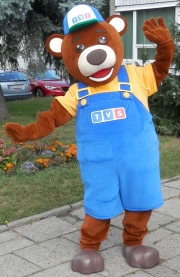 Elabika Our Bears are working for You Teddy Bear TVS