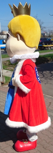 Elabika arystokratyczne stroje reklamowe na zamówienie Król Piątuś