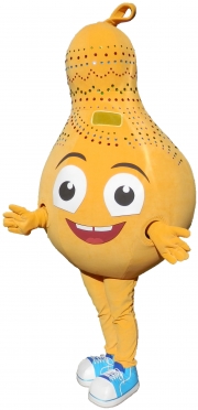 Elabika mascot stroje reklamowe Lampuś