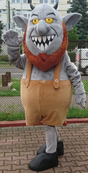 Elabika legendary mascot advertising clothes Tarnobrzeskie Straszony Devil Bazyli