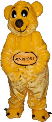 Elabika kostiumy reklamowe Kraków stworzone do przytulania Miś MJ-SPORT