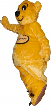 Elabika mascot stroje reklamowe stworzone do przytulania Miś MJ-SPORT