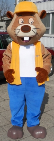 Elabika advertising costumes design to order Beaver Plusk Aquanet