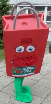 Elabika kostiumy reklamowe dla shopperów Torba na zakupy Fashion House