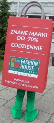 Elabika profesjonalne kostiumy dla shopperów Torba na zakupy Fashion House