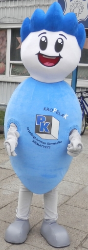Elabika kostiumy reklamowe profesjonalne kostiumy projektowanie Kropelak