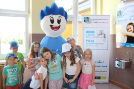 Elabika chodzące maskotki kostiumy reklamowe Kropelak