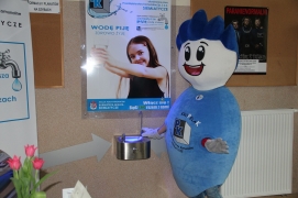 Elabika mascot stroje reklamowe Kropelak