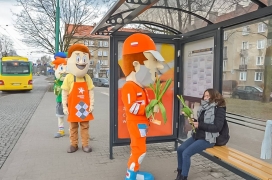 Elabika projekt maskotki firmowej Rafał Sonik Rodzina Gemińskich