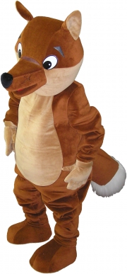 Elabika mascot stroje reklamowe na zamówienie Lis Arte