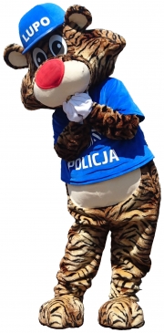 Elabika kostiumy reklamowe Tygrys Lupo Policja Słubice